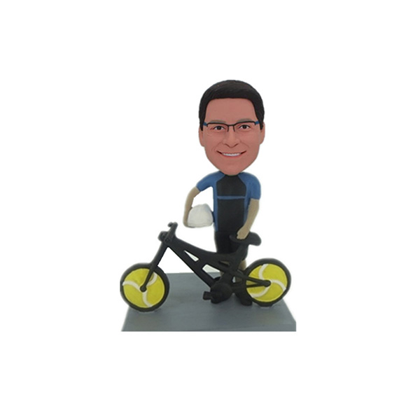 Customized Bicycle Bobbleheads