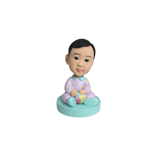 Kid Casual Bobbleheads Baby Shower Gift
