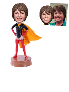 Female Superwoman Custom Bobblehead