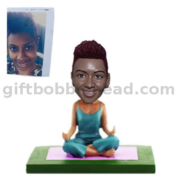 Handmade Gift Yoga Bobblehead Custom