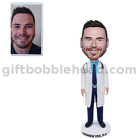 Best Handmade Gift for Male Doctor Custom Bobble Head Gift Factory