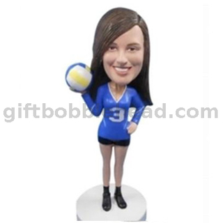 2021 Best Gift Custom Bobblehead Female Volleyball Player